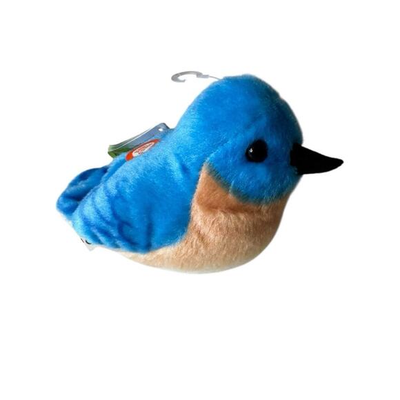Wild Republic Other - Wild Republic NEW Audubon BLUEBIRD w/SOUND 6" Plush STUFFED ANIMAL 2021